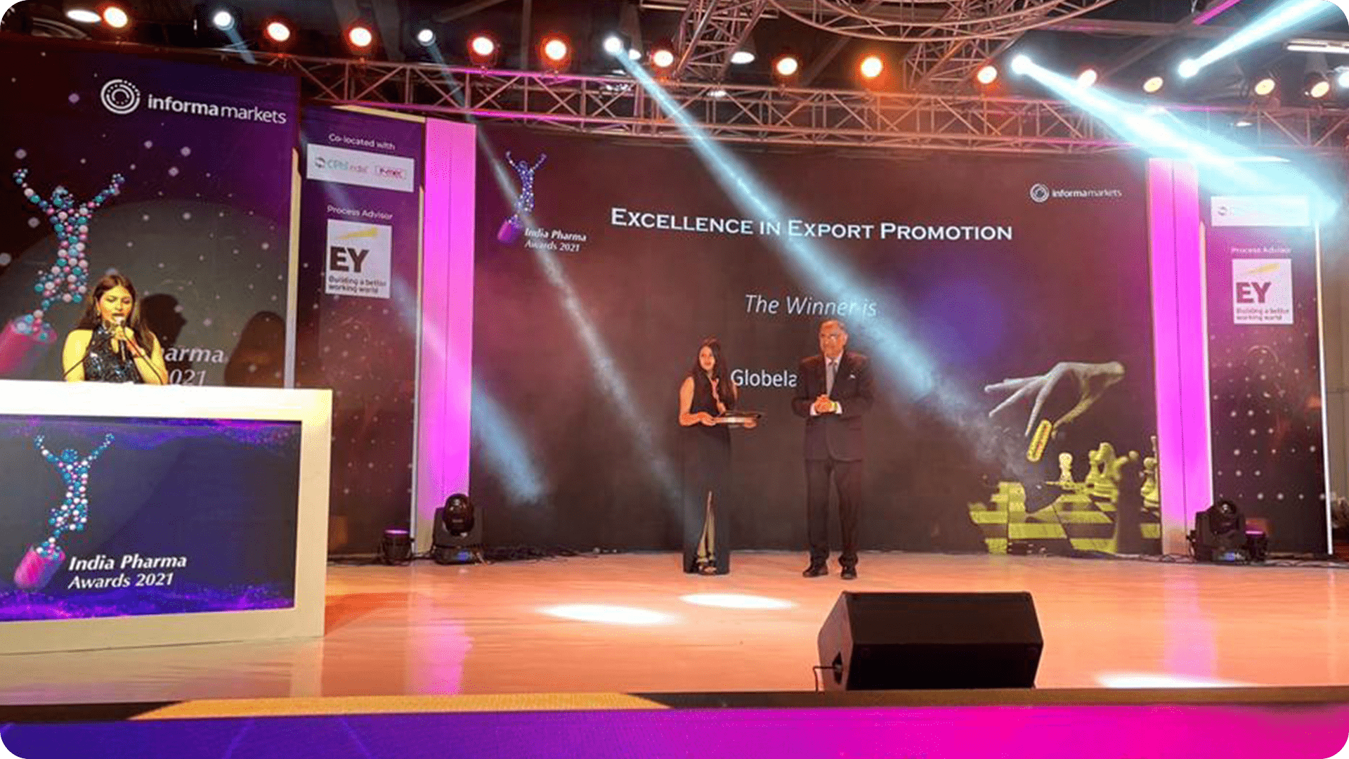 Excellence in Export Promotion - Indian Pharma Awards 2021